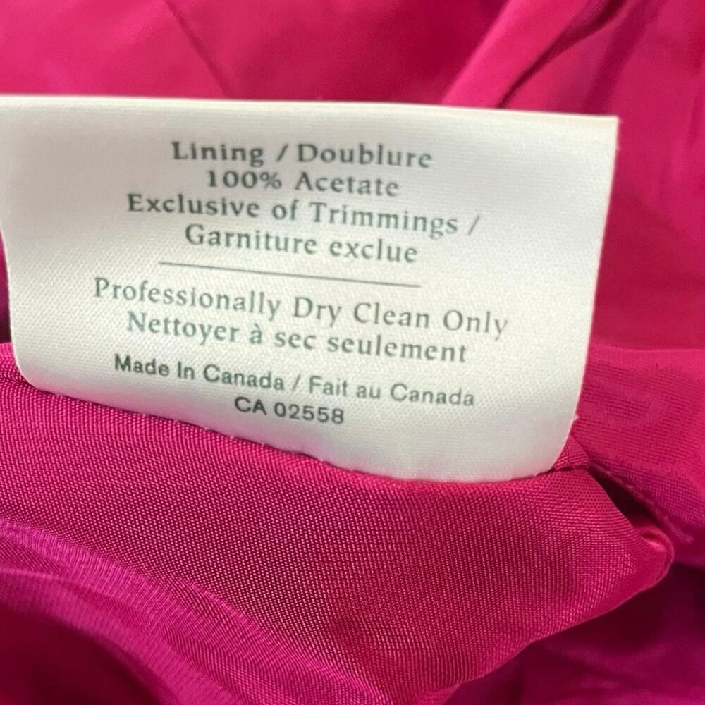 Vintage 90’s Danier Pink Suede Leather Lined Skirt Blazer Set Cowgirl Size 8 - Picture 9 of 15
